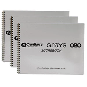 New CranBarry Field Hockey Scorebook - Set Of 3 3 New CranBarry Field Hockey Scorebook - Set Of 3