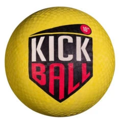 FRANKLIN 10" RUBBER KICKBALL - YELLOW