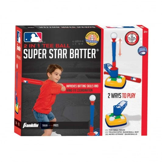 FRANKLIN MLB® KIDS SUPER STAR BATTER! 2 IN 1 SET 3 FRANKLIN MLB® KIDS SUPER STAR BATTER! 2 IN 1 SET