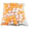 FRANKLIN 144 PACK - 40MM 1 STAR WHITE/ORANGE TABLE TENNIS BALLS -Ball Equipment Shop 2048 bulk balls 16