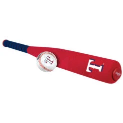 Rawlings MLB Texas Rangers Foam Bat And Ball Set