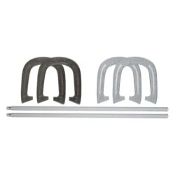 FRANKLIN ADVANCED CHROME-PLATED HORSESHOES SET