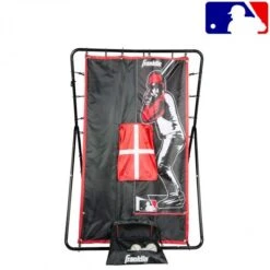 FRANKLIN MLB SWITCH-HITTER PITCHING TARGET AND RETURN NET - 55"