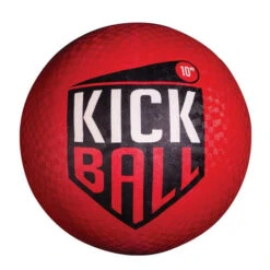 FRANKLIN 10" RUBBER KICKBALL - RED