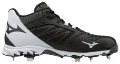 MIZUNO 9-SPIKE DOMINANT IC MID MENS METAL BASEBALL CLEAT -Ball Equipment Shop MIZUNO 9 SPIKE DOMINANT IC MID MENS METAL BASEBALL CLEAT 2