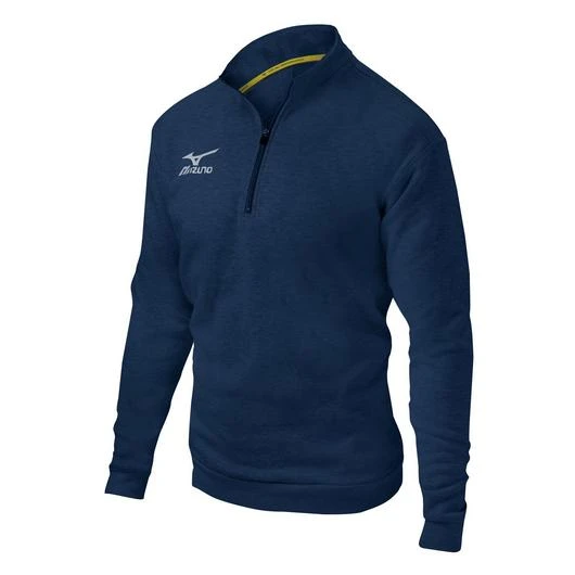 Mizuno 1/2 ZIP FLEECE PULLOVER 9 Mizuno 1/2 ZIP FLEECE PULLOVER - Image 7