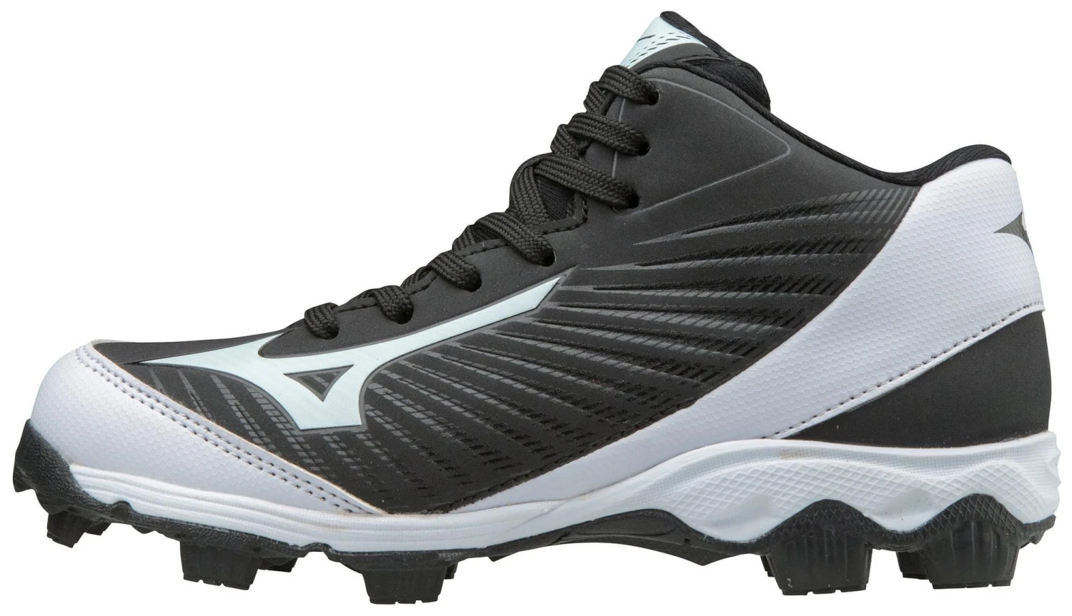 Mizuno 9-Spike Advanced Youth Franchise 9 Mid Molded Baseball Cleat - Image 2