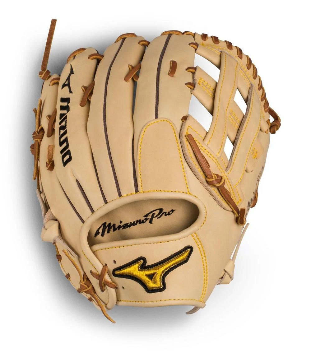 Mizuno Pro Outfield Baseball Glove 12.75" - Deep Pocket 3 Mizuno Pro Outfield Baseball Glove 12.75" - Deep Pocket