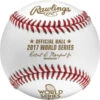 Rawlings Dozen MLB 2017 World Series Baseballs 1 Rawlings Dozen MLB 2017 World Series Baseballs -Ball Equipment Shop Rawlings Dozen MLB 2017 World Series Baseballs 1