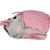 Rawlings Heart Of The Hide 12.5 In Breast Cancer Awareness Fastpitch Glove