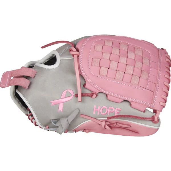 Rawlings Heart Of The Hide 12.5 In Breast Cancer Awareness Fastpitch Glove