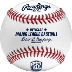 Rawlings MLB 2018 Oakland Athletics® 50th Anniversary Baseball