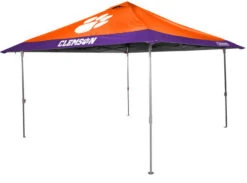 Rawlings NCAA Clemson Tigers 10x10 Eaved Canopy