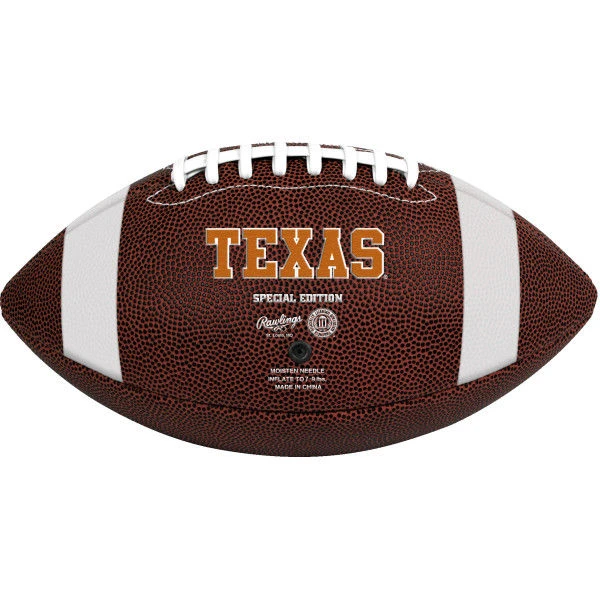 Rawlings NCAA Texas Longhorns Football - Official Size 4 Rawlings NCAA Texas Longhorns Football - Official Size - Image 2
