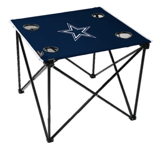 Rawlings NFL Dallas Cowboys Deluxe Tailgate Table 3 Rawlings NFL Dallas Cowboys Deluxe Tailgate Table