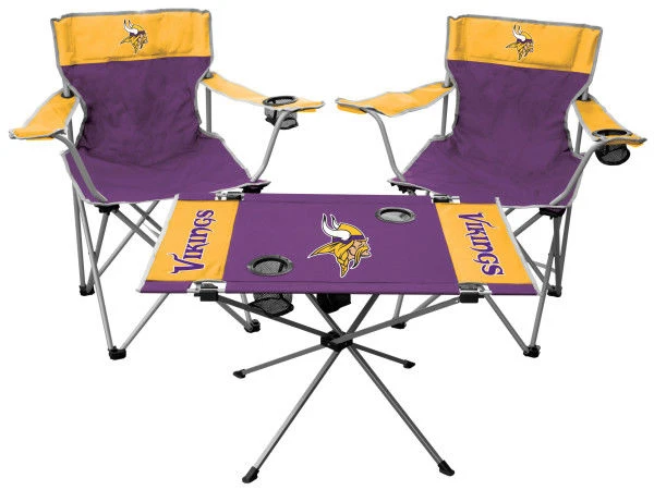 Rawlings NFL Minnesota Vikings 3-Piece Tailgate Kit 3 Rawlings NFL Minnesota Vikings 3-Piece Tailgate Kit