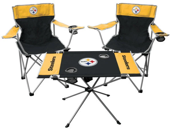 Rawlings NFL Pittsburgh Steelers 3-Piece Tailgate Kit 3 Rawlings NFL Pittsburgh Steelers 3-Piece Tailgate Kit