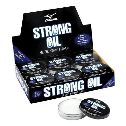 Mizuno Strong Oil Glove Conditioner Box 3 Mizuno Strong Oil Glove Conditioner Box