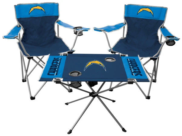 Rawlings NFL Los Angeles Chargers 3-Piece Tailgate Kit 3 Rawlings NFL Los Angeles Chargers 3-Piece Tailgate Kit