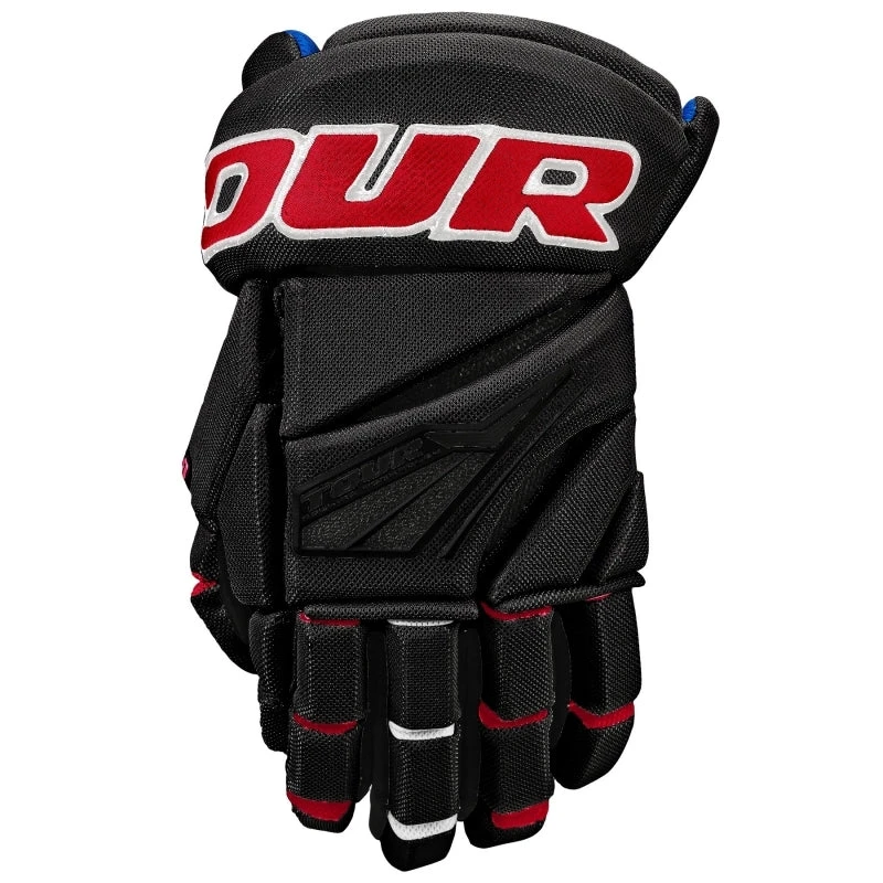 Tour Code 1 Hockey Gloves Black/Red 5 Tour Code 1 Hockey Gloves Black/Red - Image 3