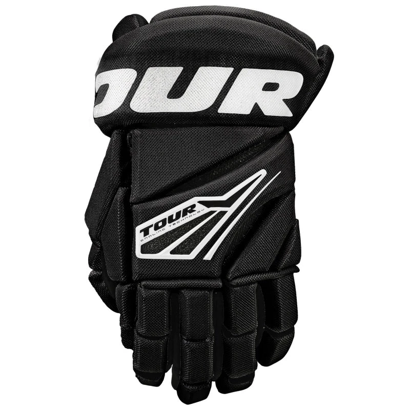 Tour Code 3 Hockey Gloves Black/White 5 Tour Code 3 Hockey Gloves Black/White - Image 3