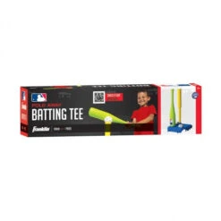 FRANKLIN FOLD AWAY KIDS BATTING TEE -Ball Equipment Shop fold away batting tee 64037 pkg 1