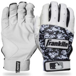 FRANKLIN DIGITEK BATTING GLOVES -Ball Equipment Shop franklin digitek white black