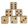 FRANKLIN FRANKLIN SPORTS GIANT WOODEN DICE -Ball Equipment Shop life sized dice 52114 1 1