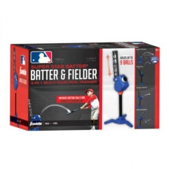 FRANKLIN MLB® SUPER STAR BATTER AND FIELDER MULTI-FUNCTION 4-IN-1 PITCHING MACHINE 13 FRANKLIN MLB® SUPER STAR BATTER AND FIELDER MULTI-FUNCTION 4-IN-1 PITCHING MACHINE -Ball Equipment Shop super star batter and fielder 14071 pkg